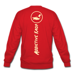 The Other Side Crewneck Sweatshirt - red