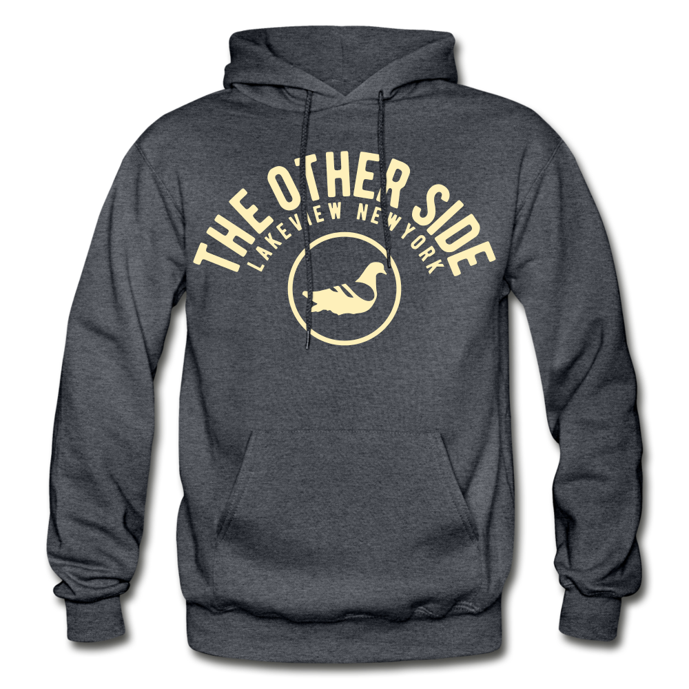 The Other Side Heavy Blend Adult Hoodie - charcoal gray