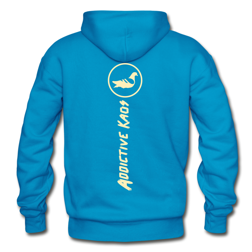 The Other Side Heavy Blend Adult Hoodie - turquoise