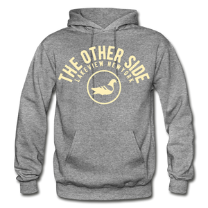 The Other Side Heavy Blend Adult Hoodie - graphite heather