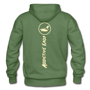 The Other Side Heavy Blend Adult Hoodie - military green