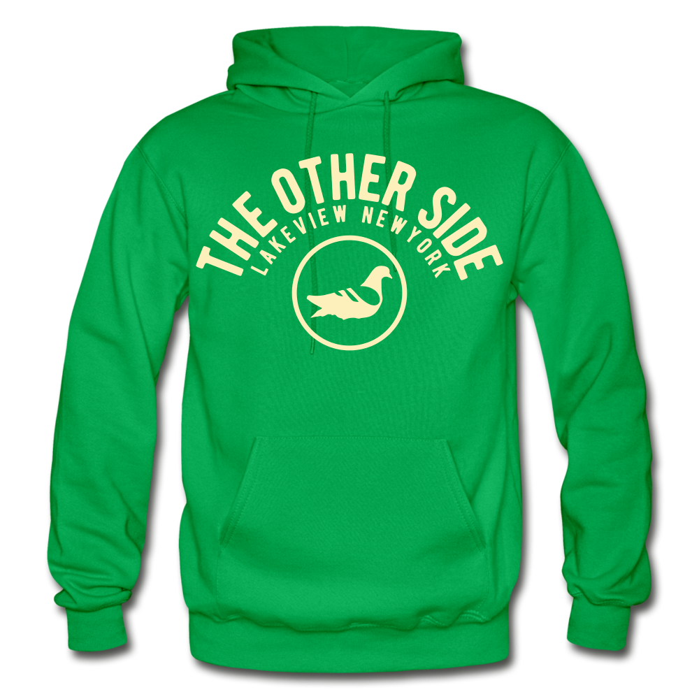 The Other Side Heavy Blend Adult Hoodie - kelly green