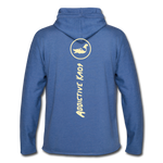The Other Side Lightweight Terry Hoodie - heather Blue