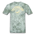 The Other Side T-Shirt - military green tie dye