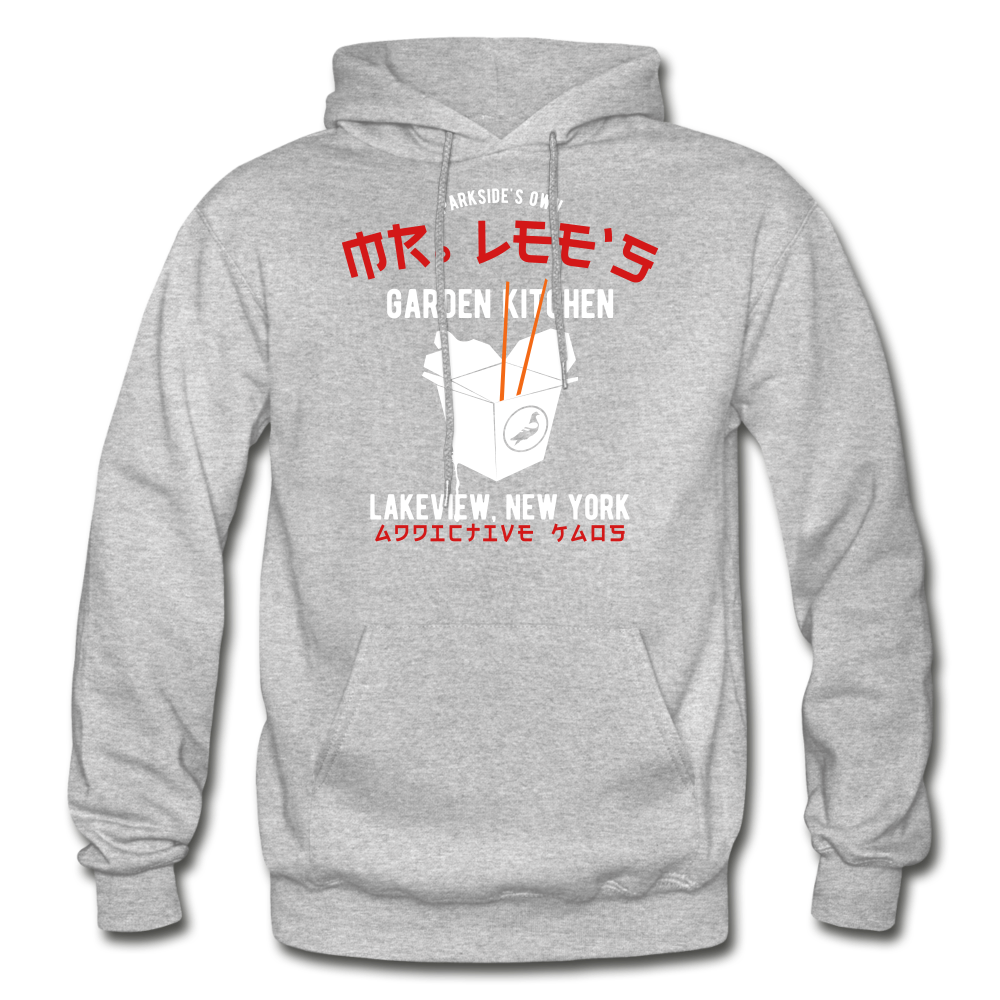 Mr. Lee's Heavy Blend Adult Hoodie - heather gray