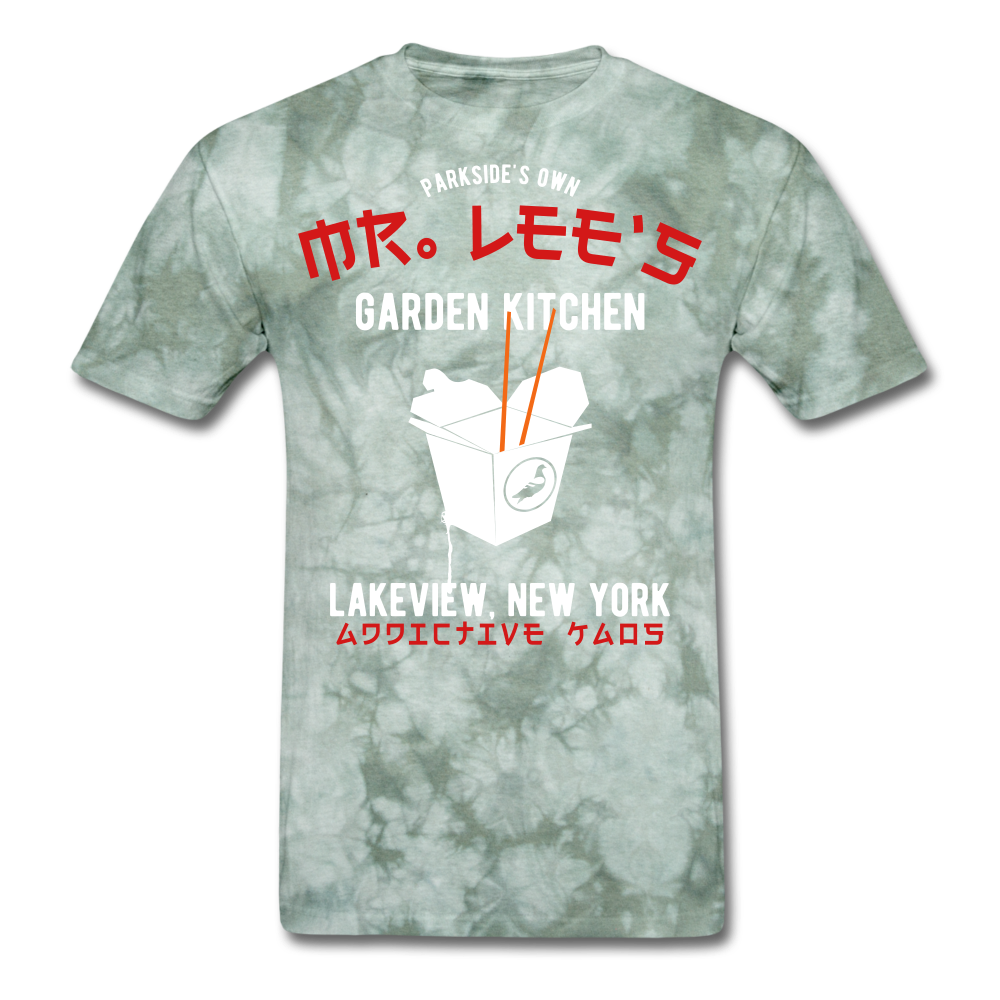 Mr. Lee's Men's T-Shirt - military green tie dye