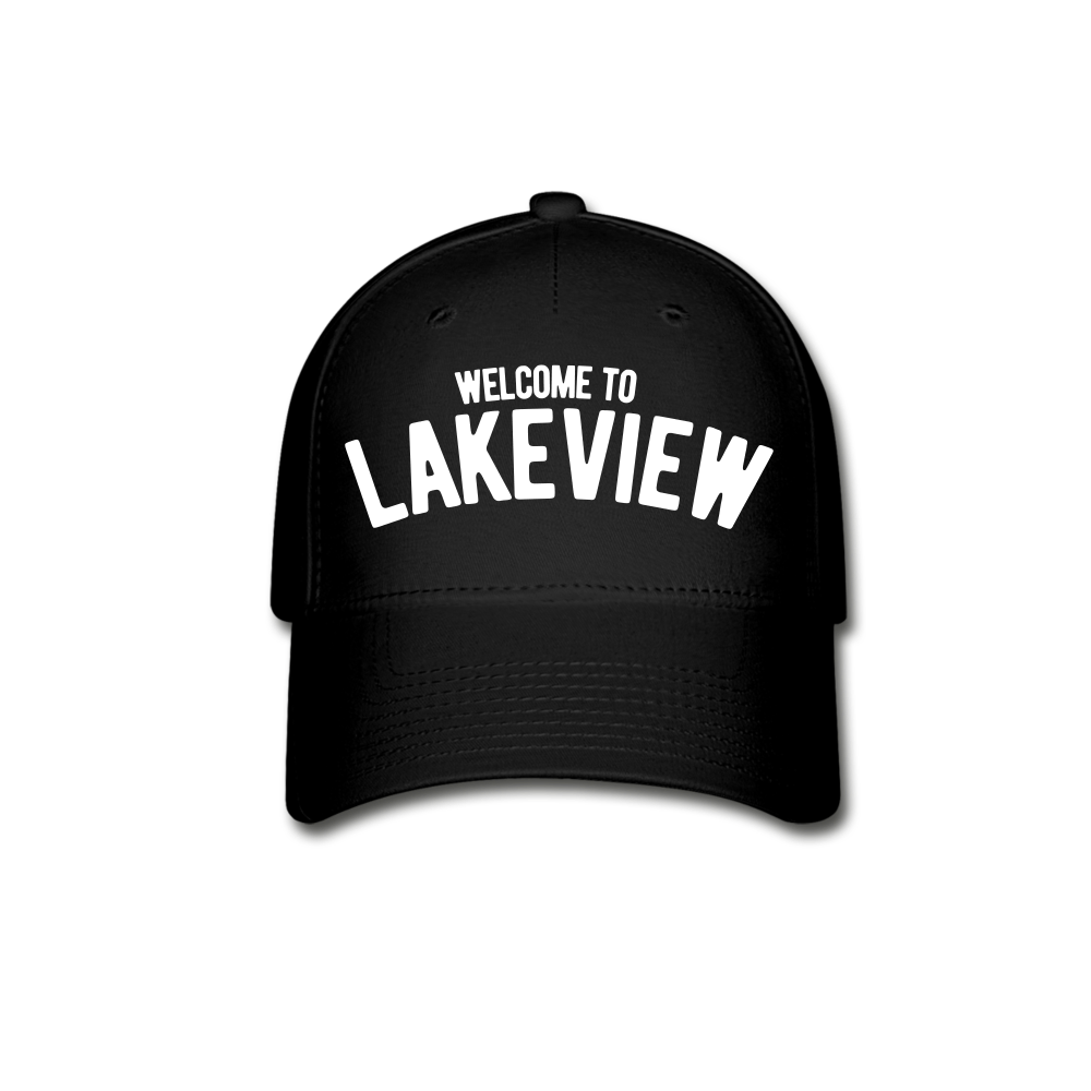 Lakeview Baseball Cap - black