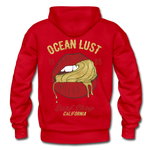 Ocean Lust Heavy Blend Adult Hoodie - red
