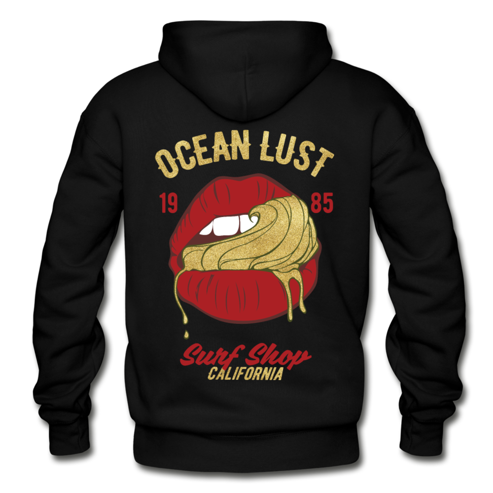 Ocean Lust Heavy Blend Adult Hoodie - black