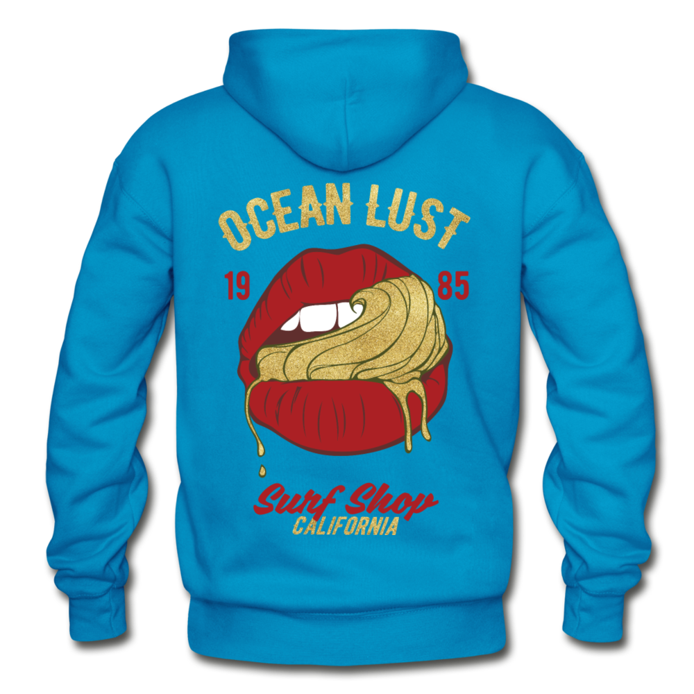Ocean Lust Heavy Blend Adult Hoodie - turquoise