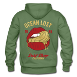 Ocean Lust Heavy Blend Adult Hoodie - military green
