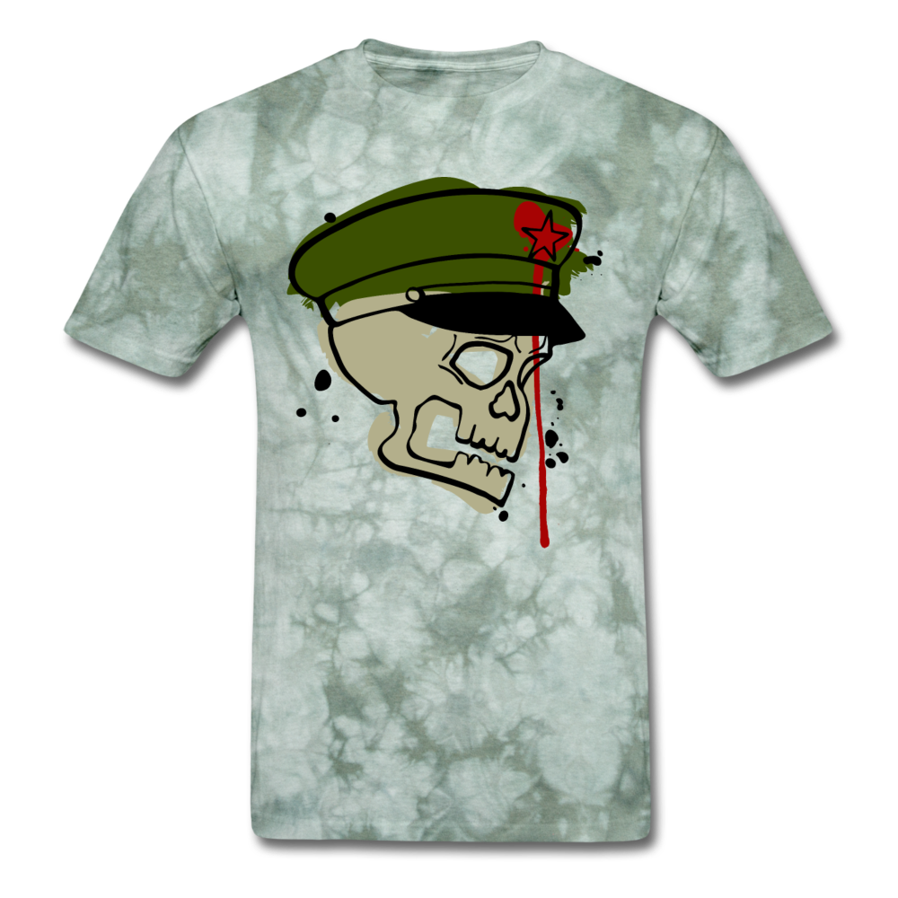 Th(Ink) Revolution Classic T-Shirt - military green tie dye