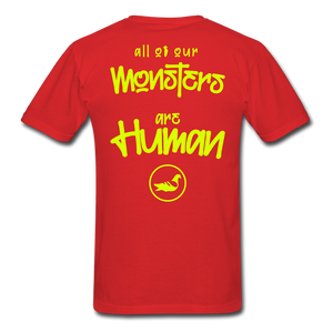 All of our Monsters T-Shirt - red