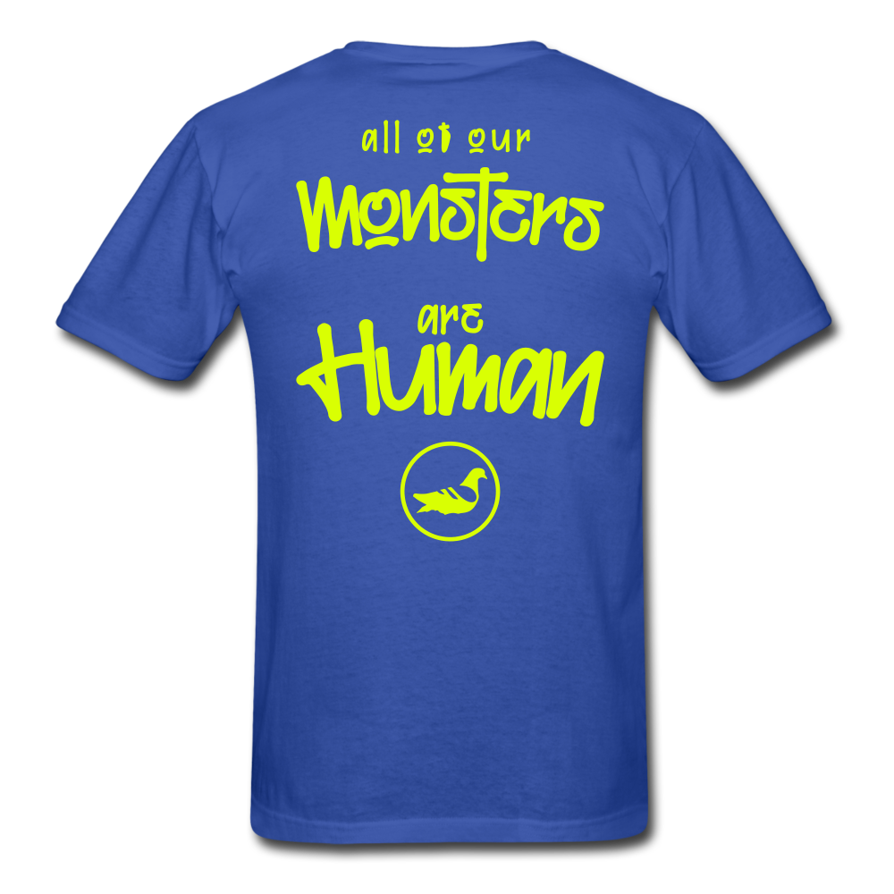 All of our Monsters T-Shirt - royal blue