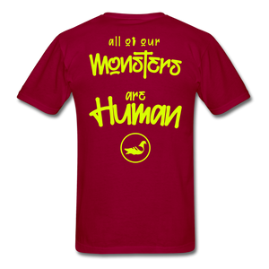 All of our Monsters T-Shirt - dark red