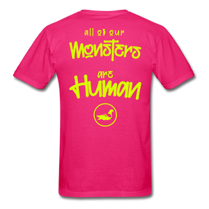 All of our Monsters T-Shirt - fuchsia