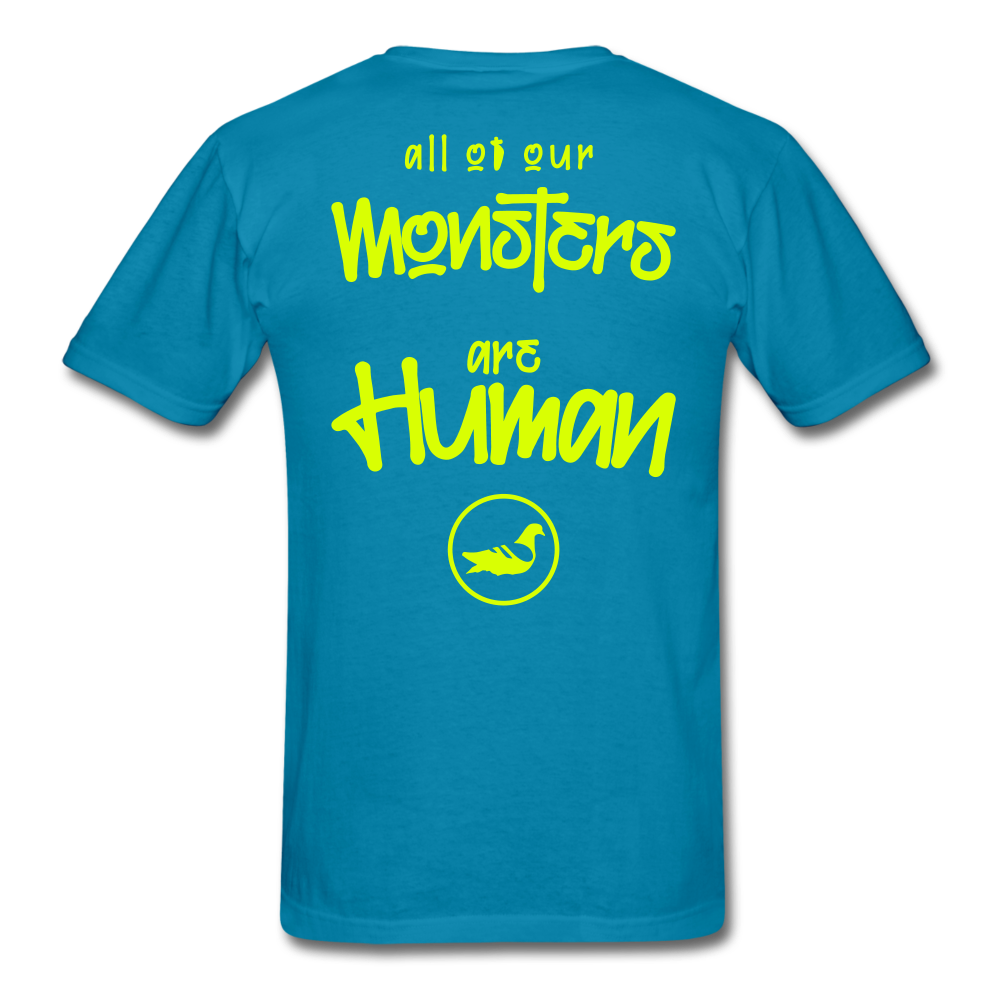 All of our Monsters T-Shirt - turquoise
