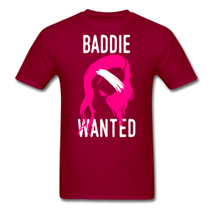 Baddie Wanted T-Shirt - dark red