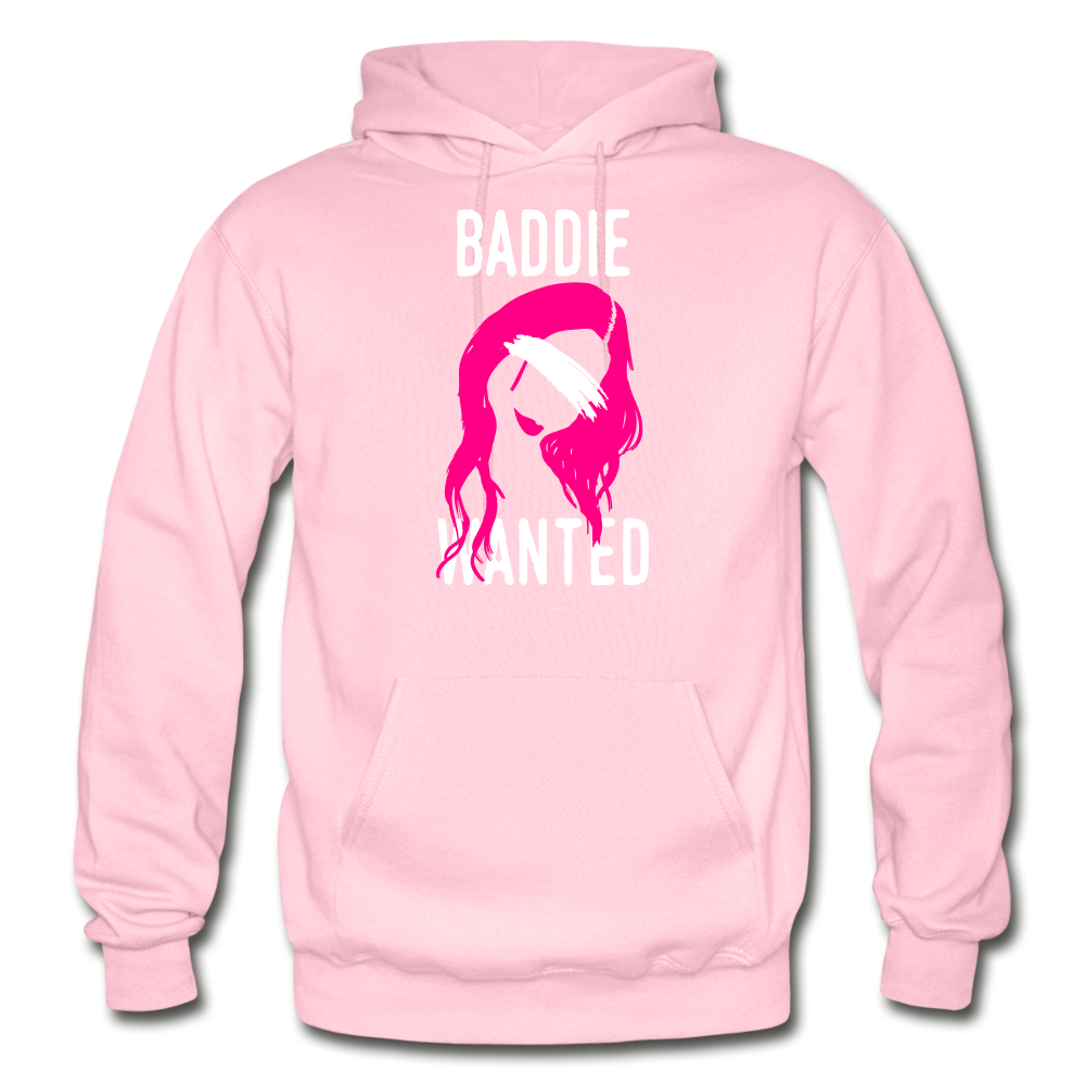 Baddie Wanted Heavy Blend Adult Hoodie - light pink