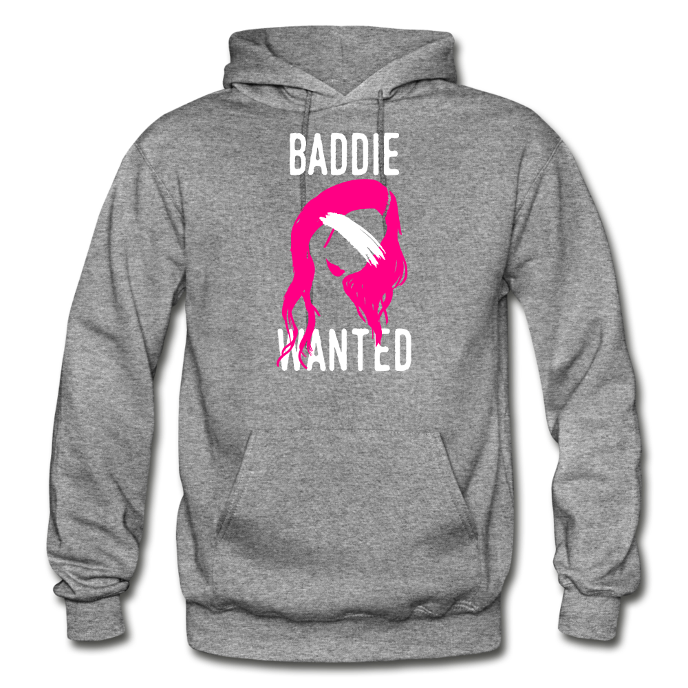 Baddie Wanted Heavy Blend Adult Hoodie - graphite heather