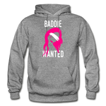 Baddie Wanted Heavy Blend Adult Hoodie - graphite heather