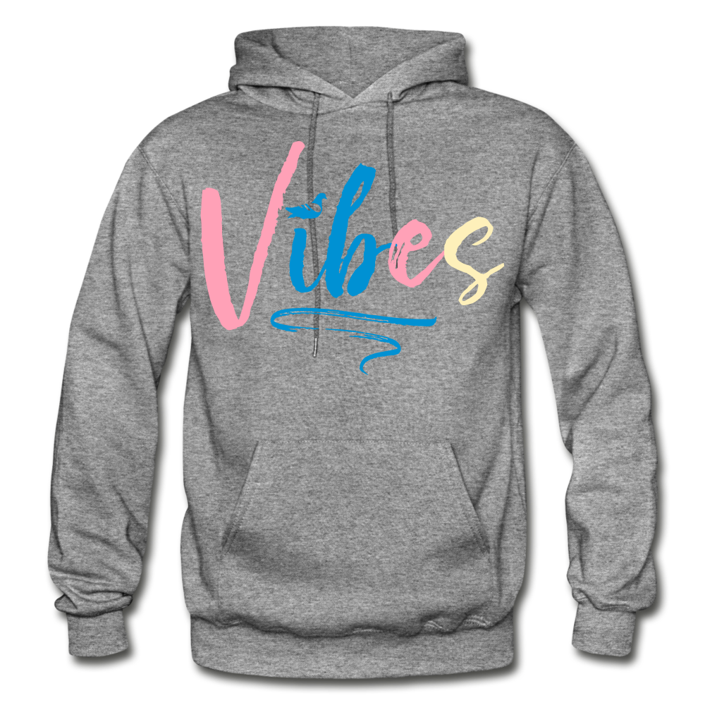 Vibes Heavy Blend Adult Hoodie - graphite heather