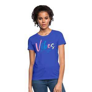 Vibes Women's T-Shirt - royal blue