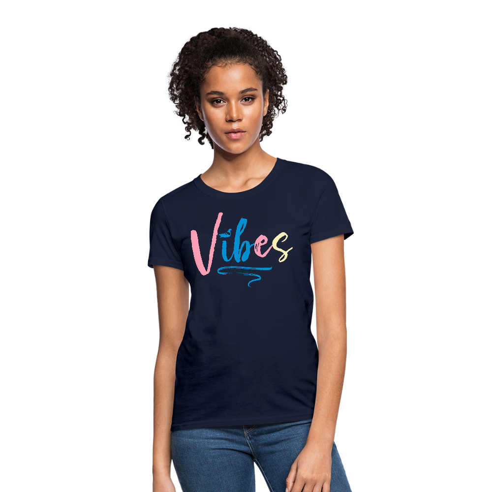 Vibes Women's T-Shirt - navy