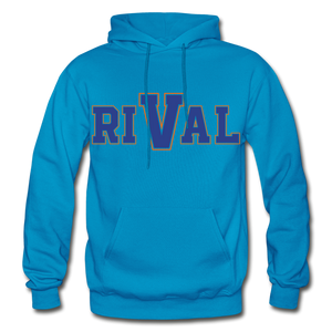 Rival Heavy Blend Adult Hoodie - turquoise