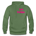 Erotique Heavy Blend Adult Hoodie - military green
