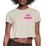Erotique Women's Cropped T-Shirt - dust