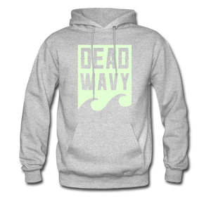 Dead Wavy (Glow) Hoodie - heather gray