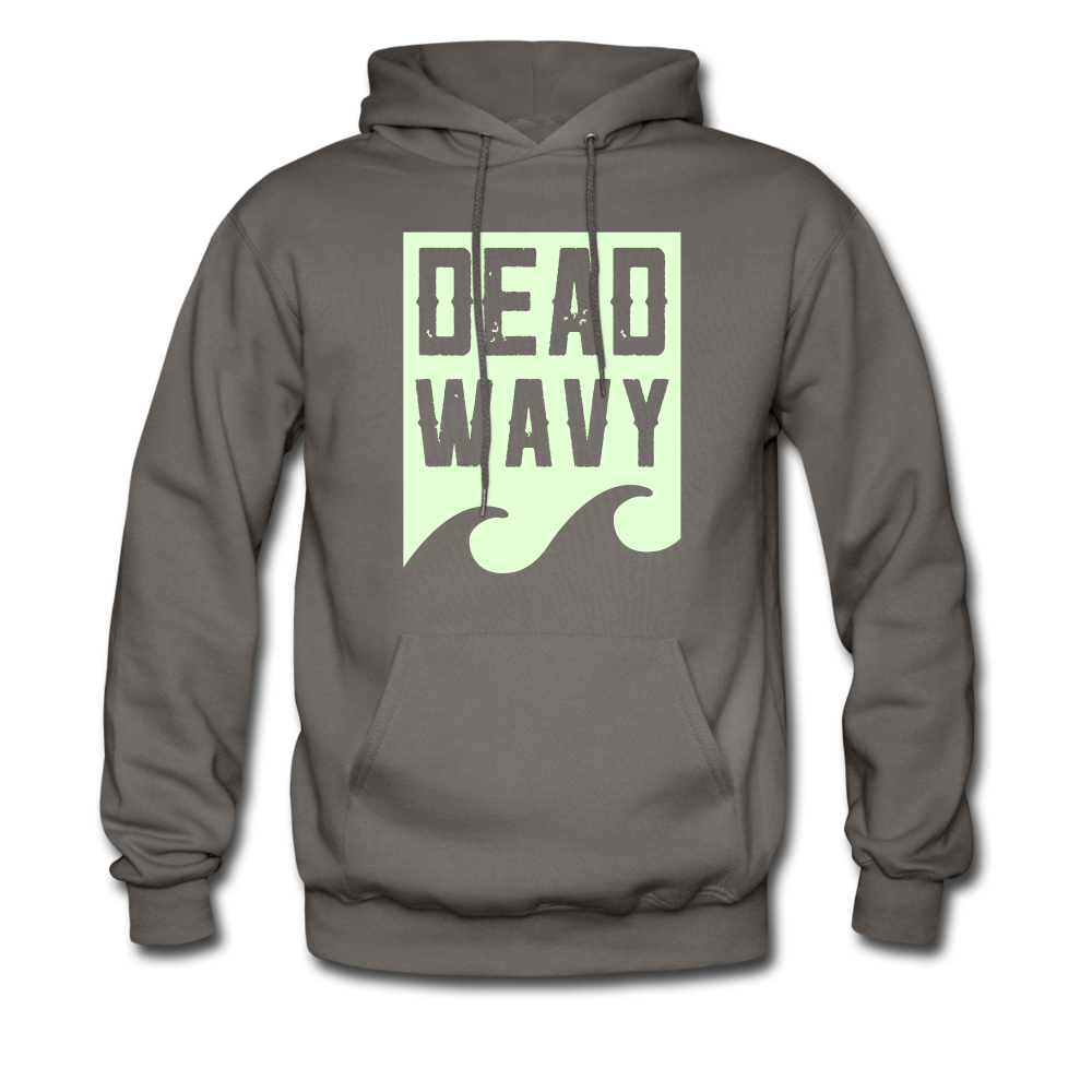 Dead Wavy (Glow) Hoodie - asphalt gray