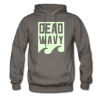Dead Wavy (Glow) Hoodie - asphalt gray
