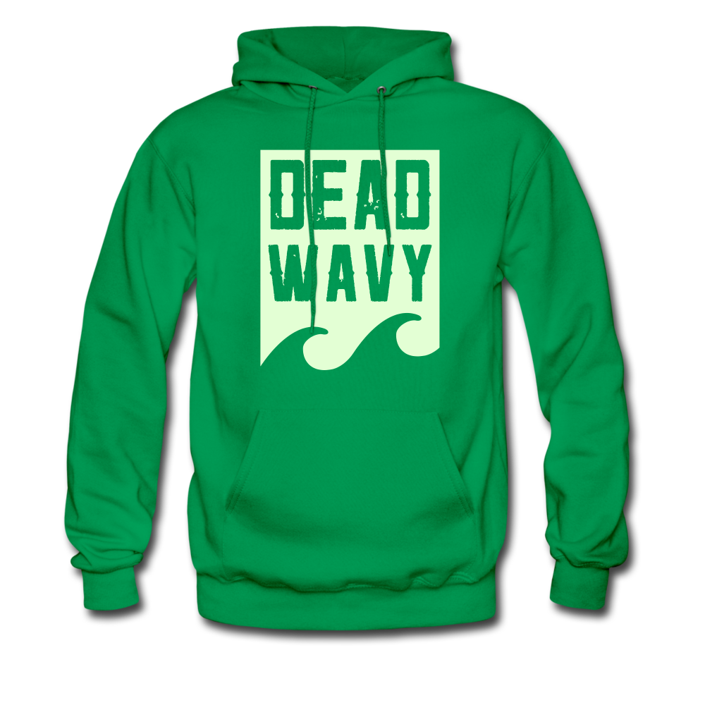 Dead Wavy (Glow) Hoodie - kelly green