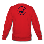 Classic Addictive Kaos Crewneck Sweatshirt - red