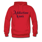 Classic Addictive Kaos Men's Hoodie - red