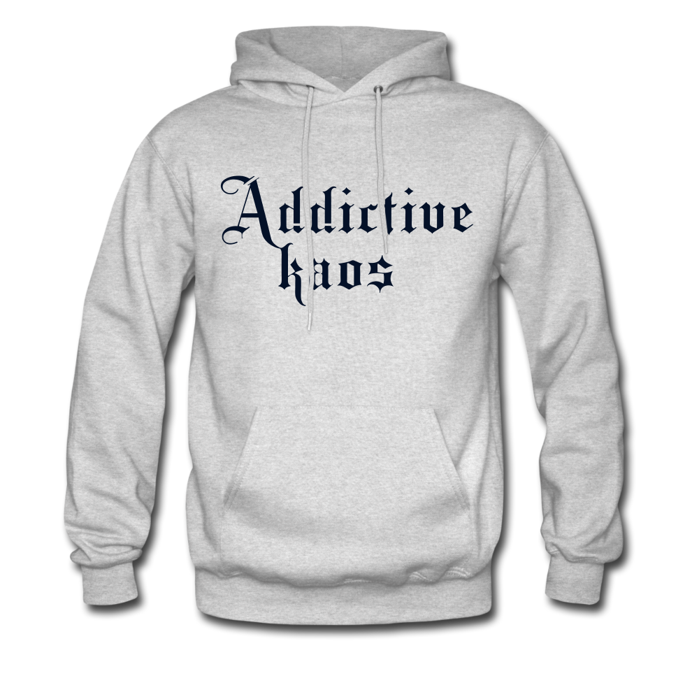 Classic Addictive Kaos Men's Hoodie - ash 