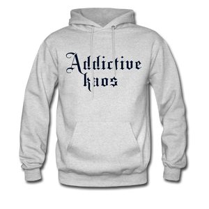 Classic Addictive Kaos Men's Hoodie - ash 