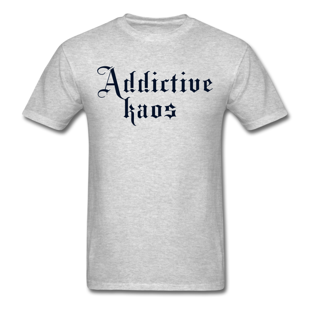 Classic Addictive Kaos T-Shirt - heather gray