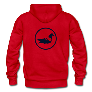 Classic Addictive Kaos Heavy Blend Adult Hoodie - red