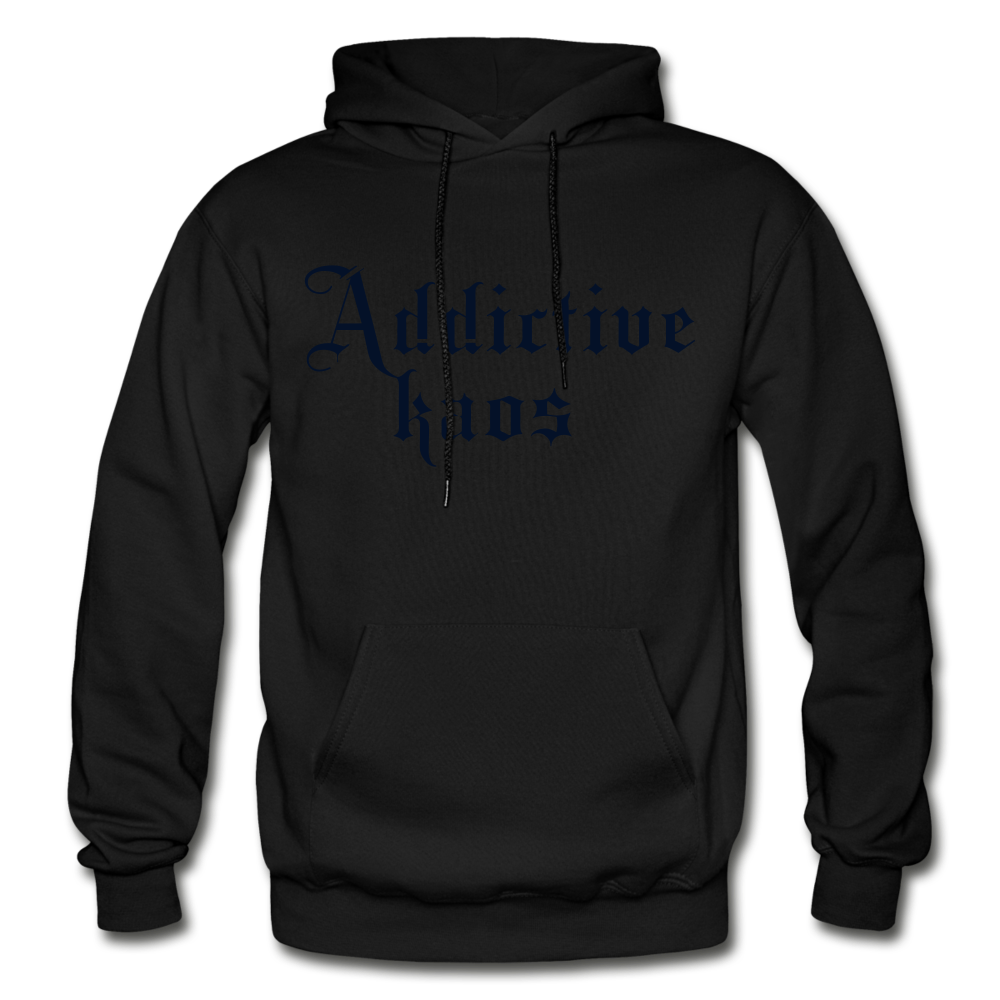 Classic Addictive Kaos Heavy Blend Adult Hoodie - black