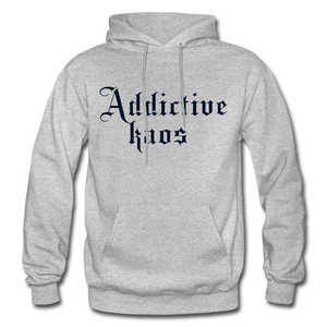 Classic Addictive Kaos Heavy Blend Adult Hoodie - heather gray
