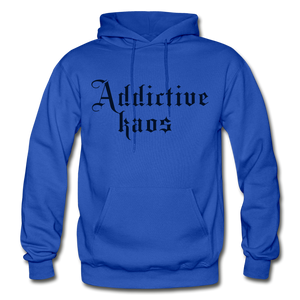 Classic Addictive Kaos Heavy Blend Adult Hoodie - royal blue