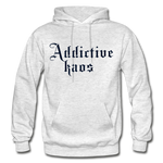 Classic Addictive Kaos Heavy Blend Adult Hoodie - light heather gray