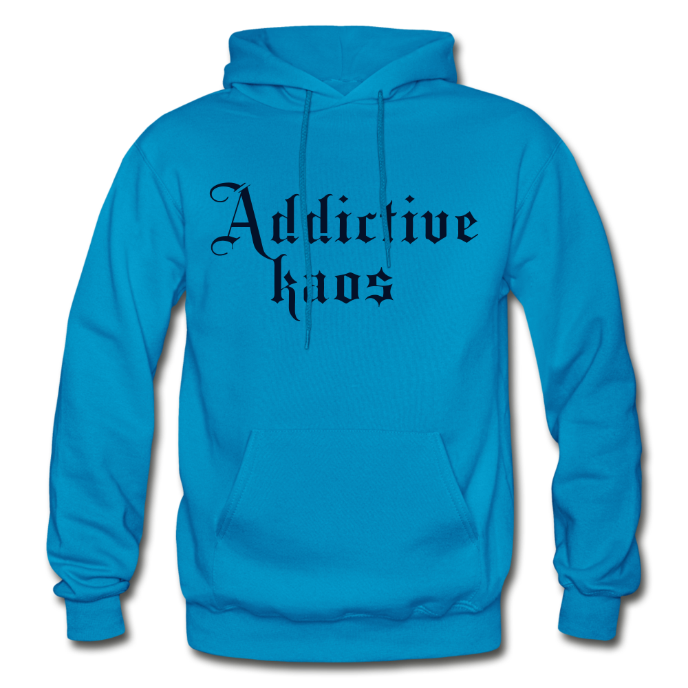 Classic Addictive Kaos Heavy Blend Adult Hoodie - turquoise