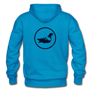Classic Addictive Kaos Heavy Blend Adult Hoodie - turquoise