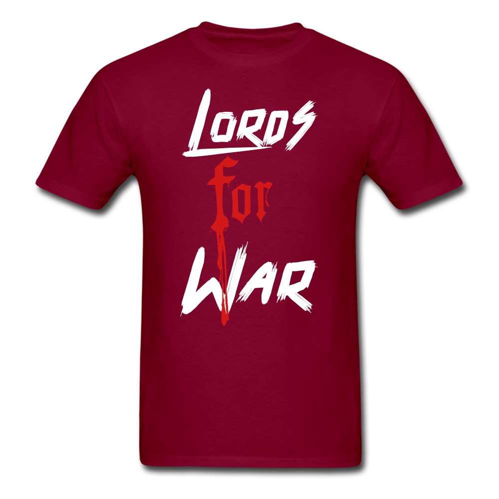 Lords For War T-Shirt - burgundy