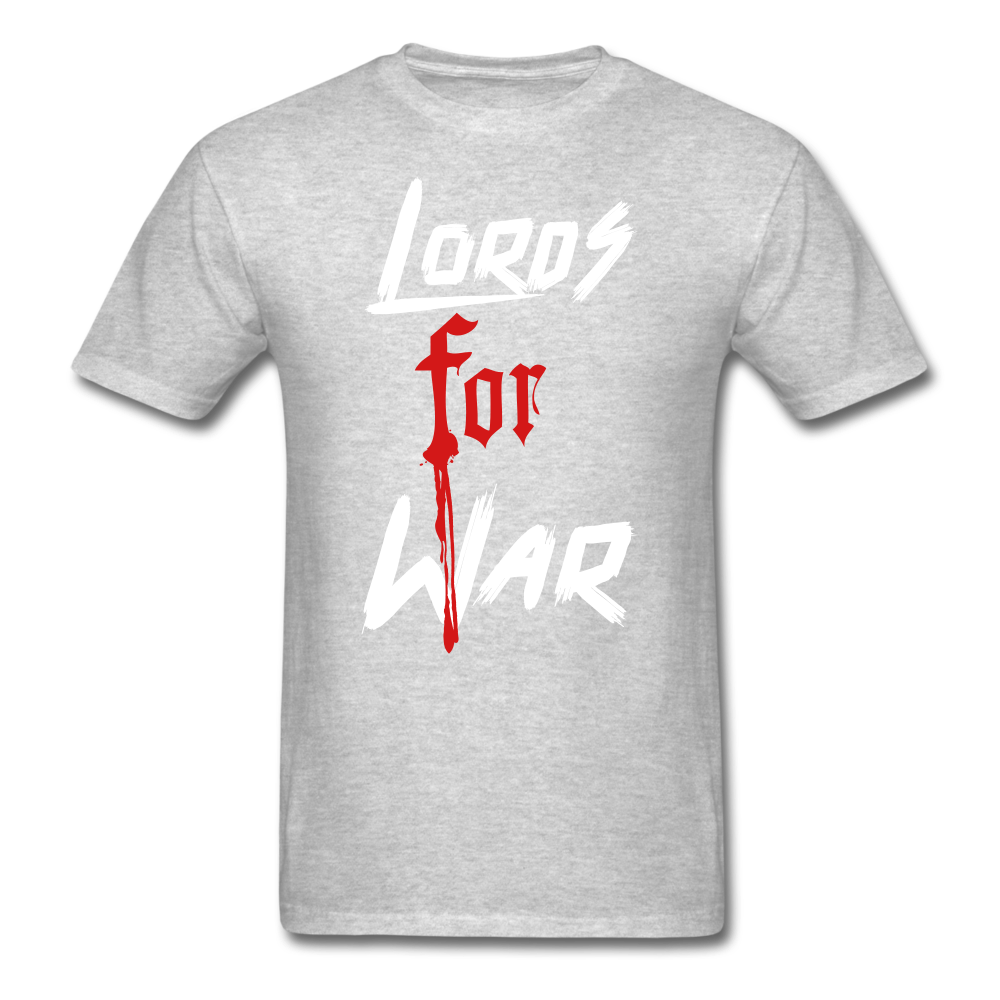 Lords For War T-Shirt - heather gray