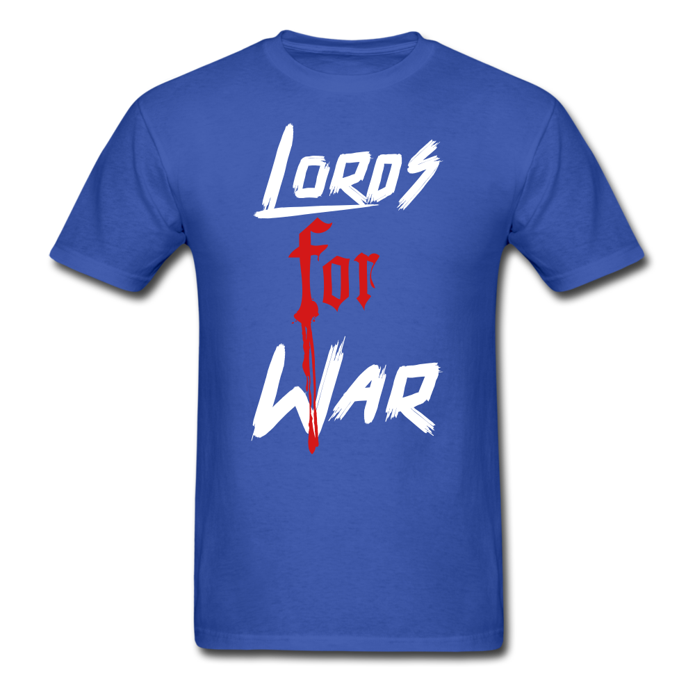 Lords For War T-Shirt - royal blue